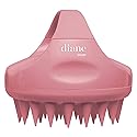 Diane Scalp Massage and Shampoo Brush with Soft Silicone Bristles, Exfoliates and Cleanses Scalp, Promotes Scalp Circulation, Evenly Distributes Hair Beauty & Personal Care Diane