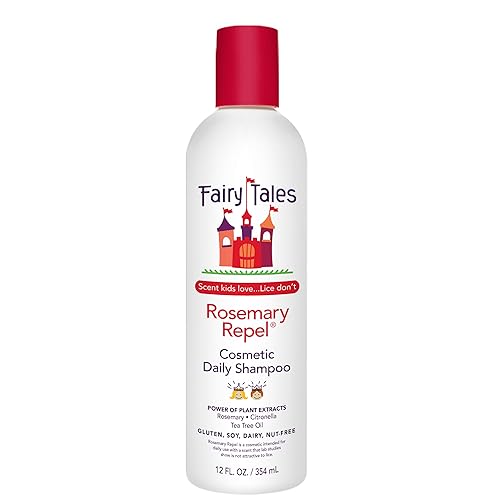 Fairy Tales Rosemary Repel Daily Kids Shampoo- Kids Like the Smell, Lice Do Not, 12 fl oz. (Pack of 1) Beauty & Personal Care Fairy Tales