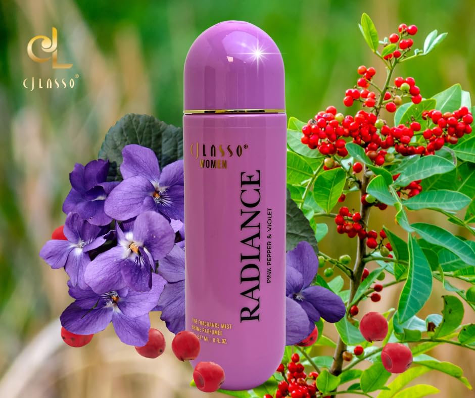 CJ Lasso Body Mist, Radiance | Sweet and Gentle Frangrance, 3x More Concentrated Formula That Lasts, Flirty and Bright, Perfume and Body Mist Beauty & Personal Care CJ Lasso