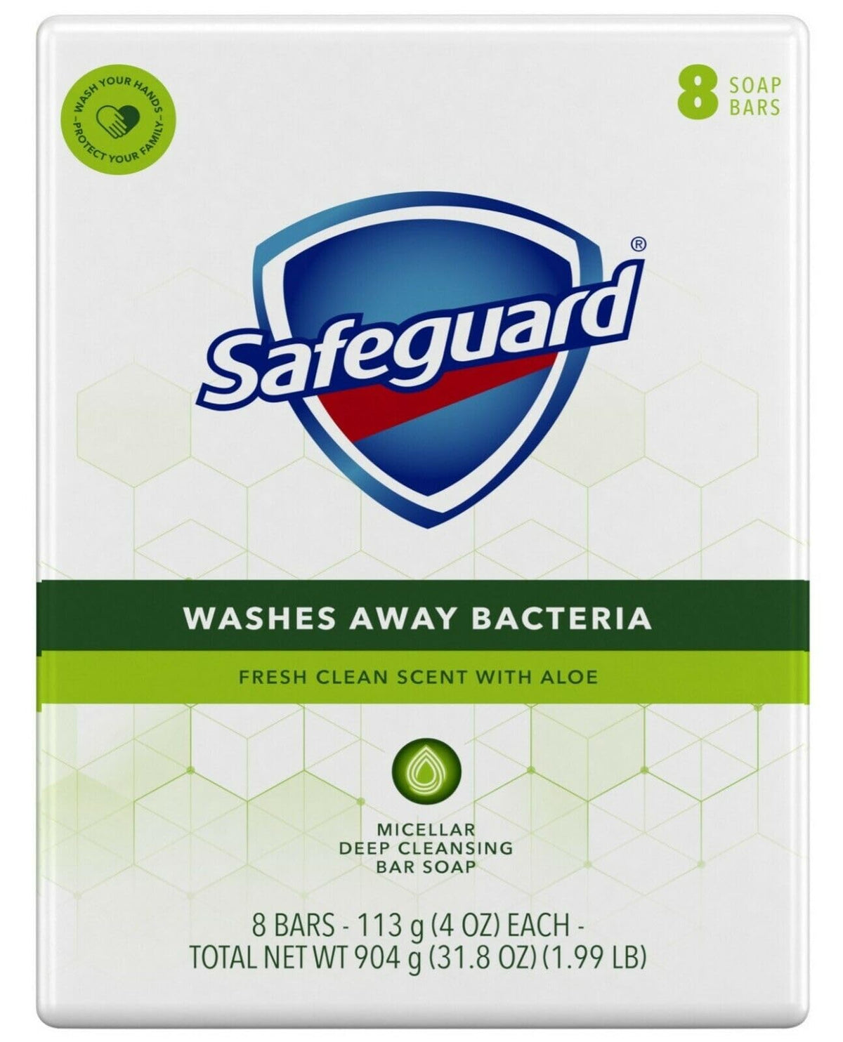 Safeguard White Soap - 48 Count, 4 Oz Each