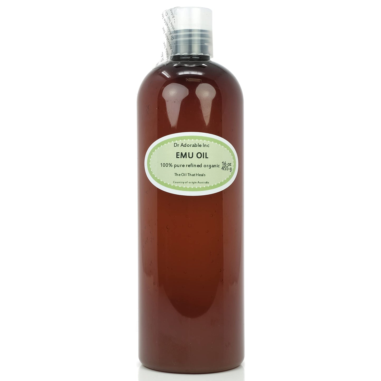 Dr Adorable - 16 oz - Creamy Emu Oil - 100% Pure Natural Organic Beauty & Personal Care Dr Adorable