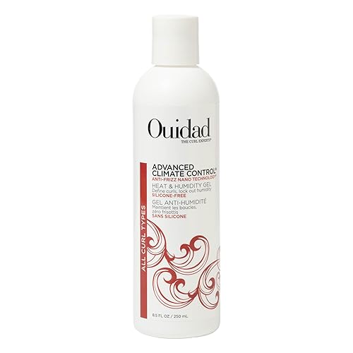 Ouidad Advanced Climate Control Heat & Humidity Gel - 8.5 fl oz, Anti-Frizz Nano Technology, Locks Out Humidity, Crunch-Free Styling Gel for Curly Beauty & Personal Care Ouidad