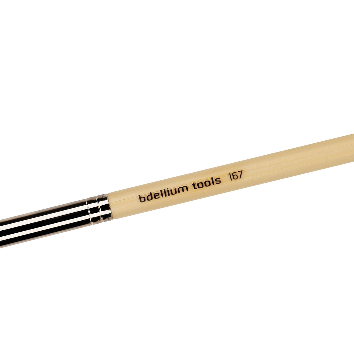 Bdellium Tools Professional Makeup Brush - Special FX Series 167 Mini Finger - With Soft Synthetic Fibers, For Precision Detailing (Bamboo, 1pc)