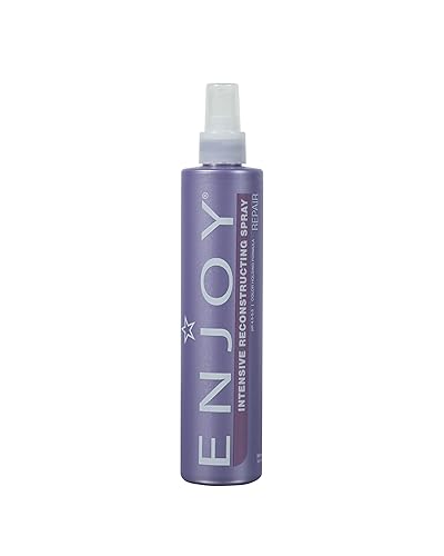 Enjoy Hair Care Intensive Reconstructing Spray, 10 Fl Oz - Amino Acid Formula for Curly Hair, Detangler , Styling Products, Anti Frizz , Color Safe Beauty & Personal Care Enjoy