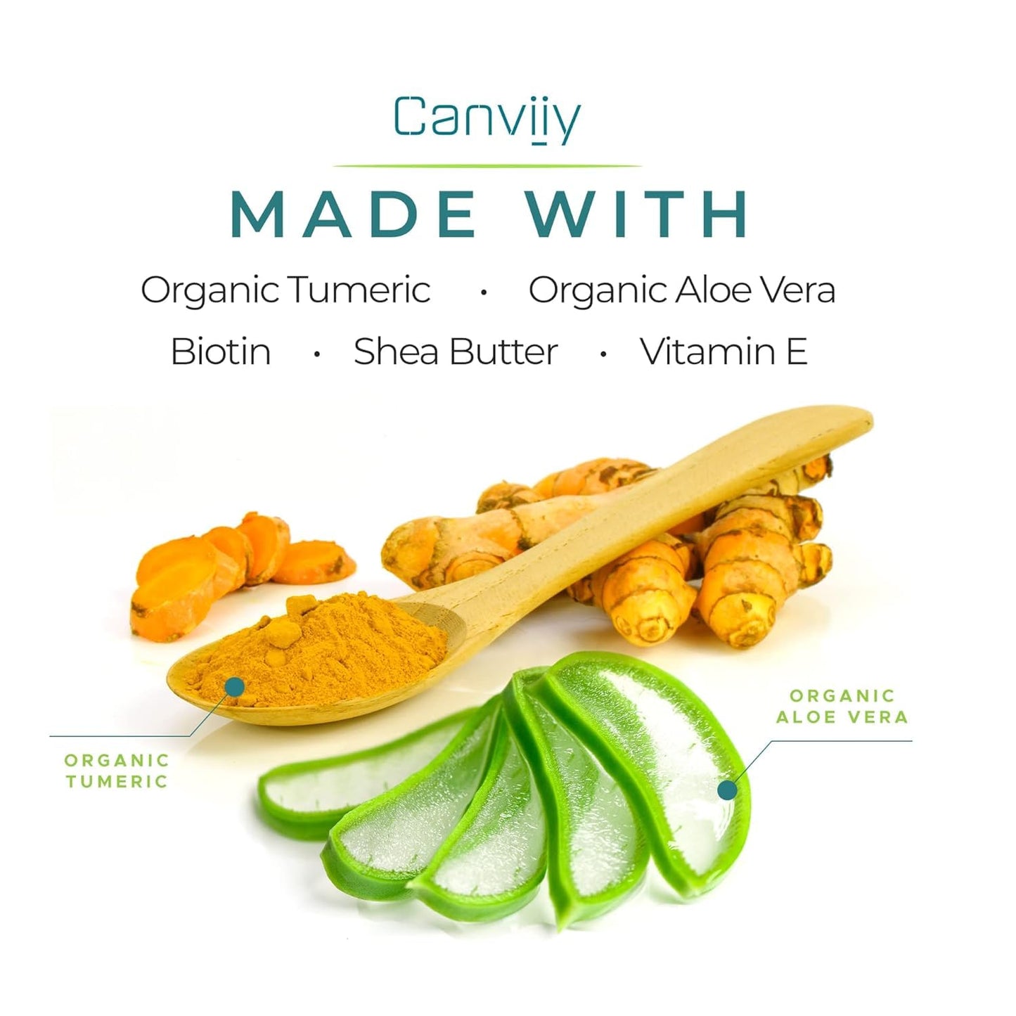 Canviiy ScalpBliss Moisture + Repair Organic-Based Conditioner, Designed with a Vitamin-Rich Restorative Complex to Reduce Breakage and Deliver Soft Beauty & Personal Care Canviiy
