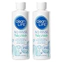 No-Rinse Body Wash 8 fl oz (Pack of 2) - Waterless, Rinse Free Formula Cleans, Moisturizes & Eliminates Odor | Sensitive Skin Safe | For Surgery Beauty & Personal Care No-Rinse