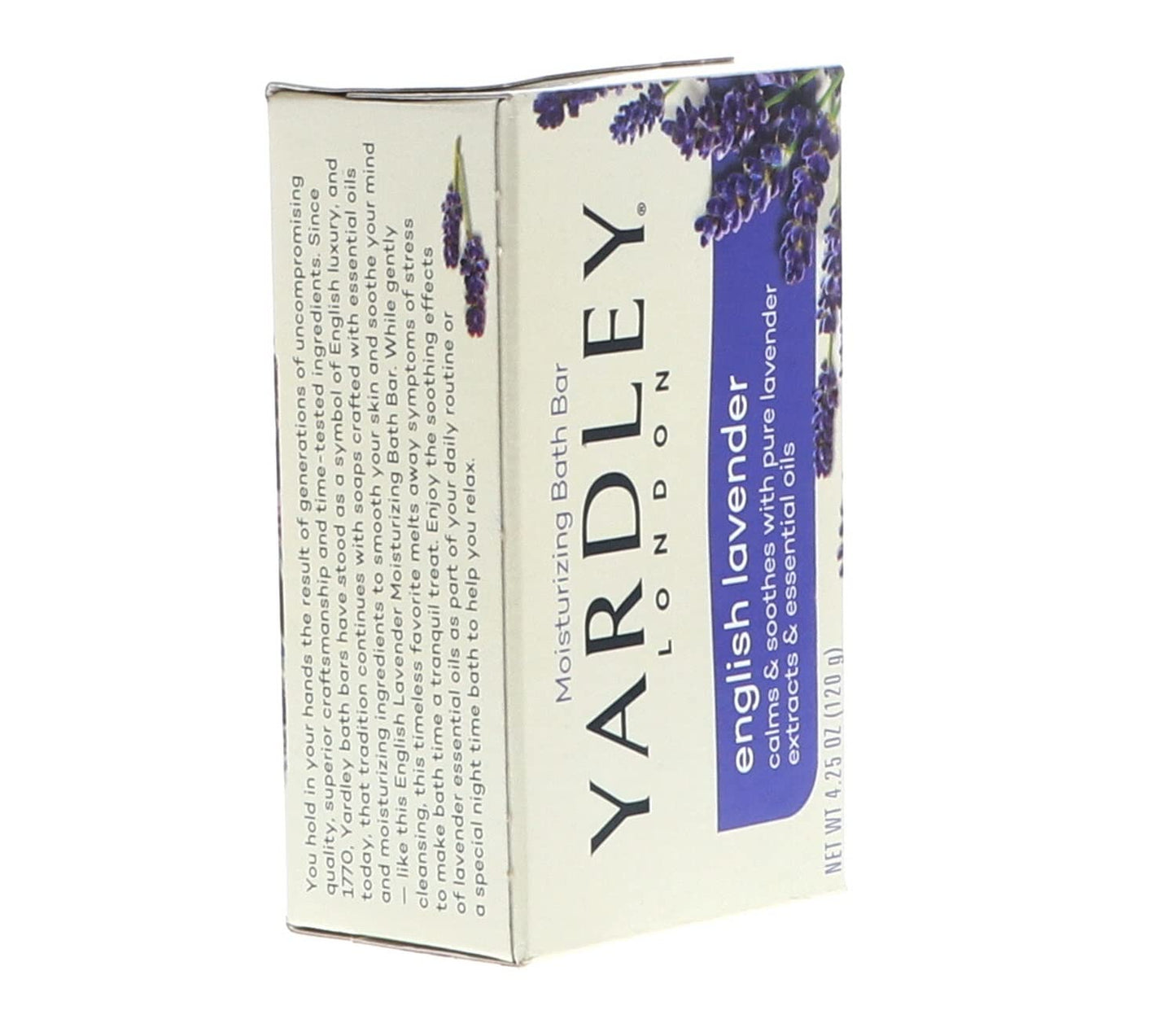 Yardley English Lavender Bath Bar 4oz, 2 Count Beauty & Personal Care Yardley