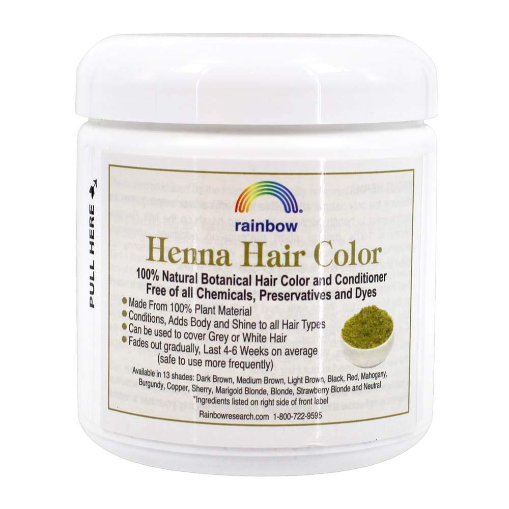 Rainbow Research Henna Botanical Hair Color and Conditioner, Blonde, 4 Ounce Beauty & Personal Care Rainbow Research