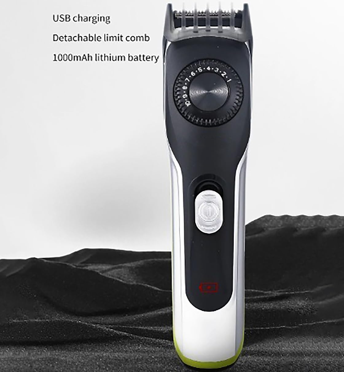 GLESVOWIO Hair Clippers for Men Cordless 1-10mm Adjustable Beard Hair Trimmer Stubble Hair Clipper for Men Grooming Electric Haircut Machine Beauty and Personal Care GLESVOWIO