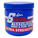 S Curl Texturizer Wave & Curl Creme -Extra Strength Beauty & Personal Care Luster's