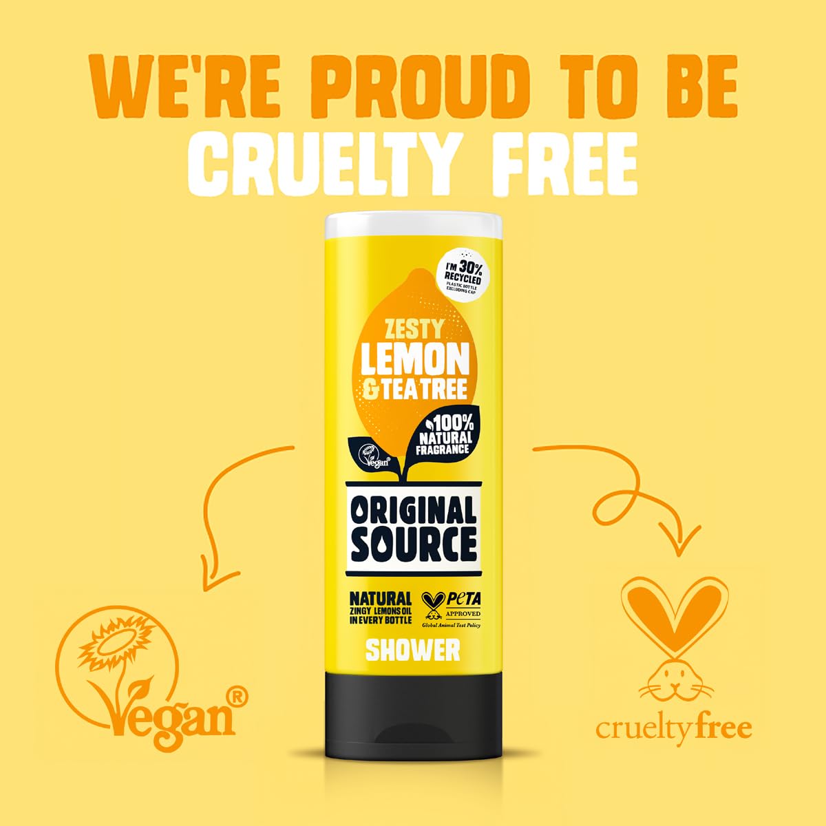 Original Source Lemon and Tea Tree Shower Gel, 250ml Beauty & Personal Care ORIGINAL SOURCE