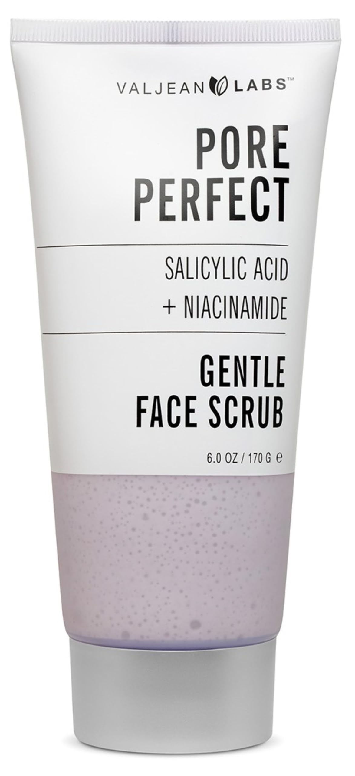 Valjean Labs Pore Perfect Gentle Face Scrub - Salicylic Acid & Niacinamide | Gently Exfoliates, Smooths, Refines Pores | Feeling Fresh & Renewed (6 Beauty & Personal Care VALJEAN LABS