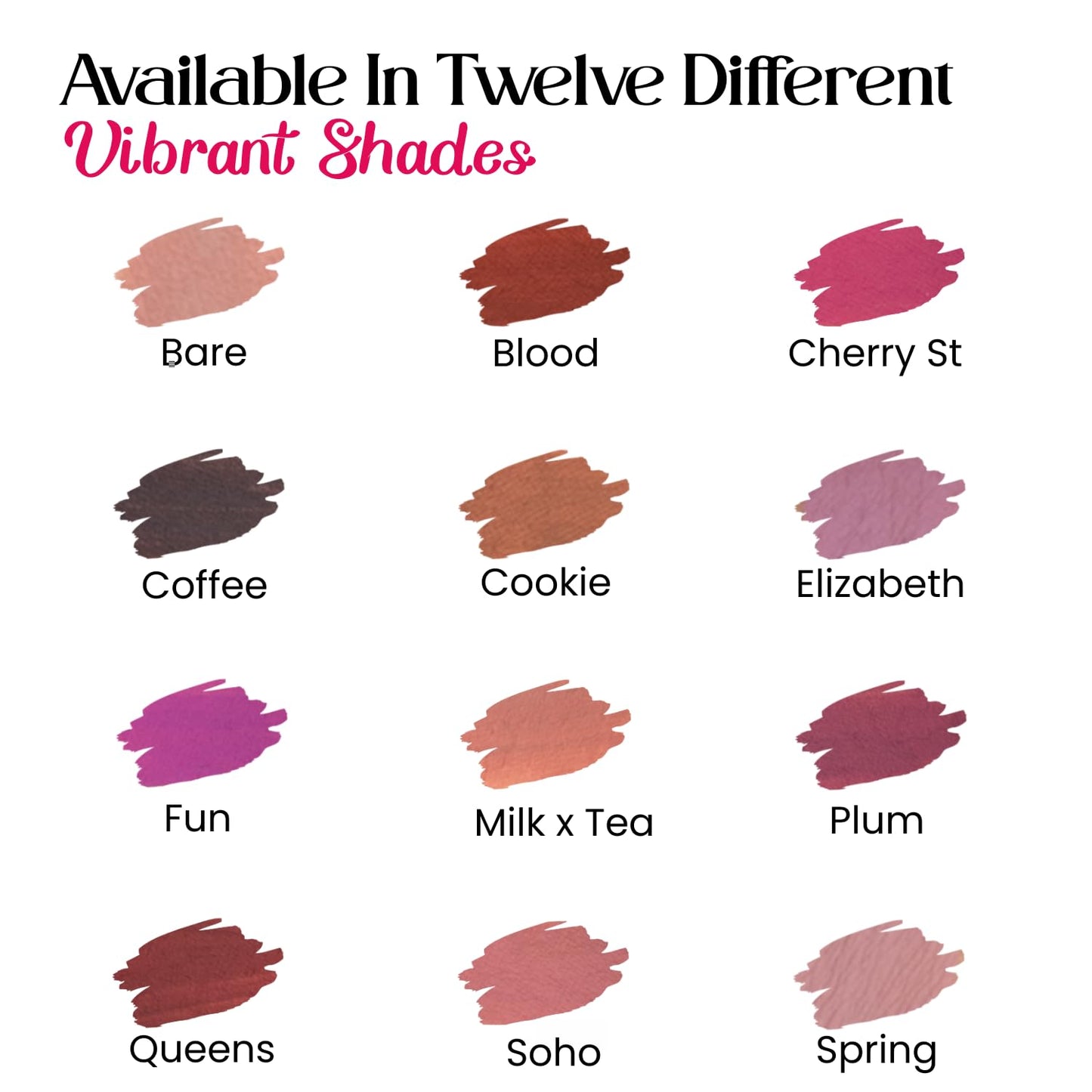 M2U NYC Rosewood Matte Liquid Lipstick - Long Lasting High Impact Color with Up to 17H Wear - Matte Lipstick for Women - No Budge, Lightweight Creamy Beauty & Personal Care M2U NYC