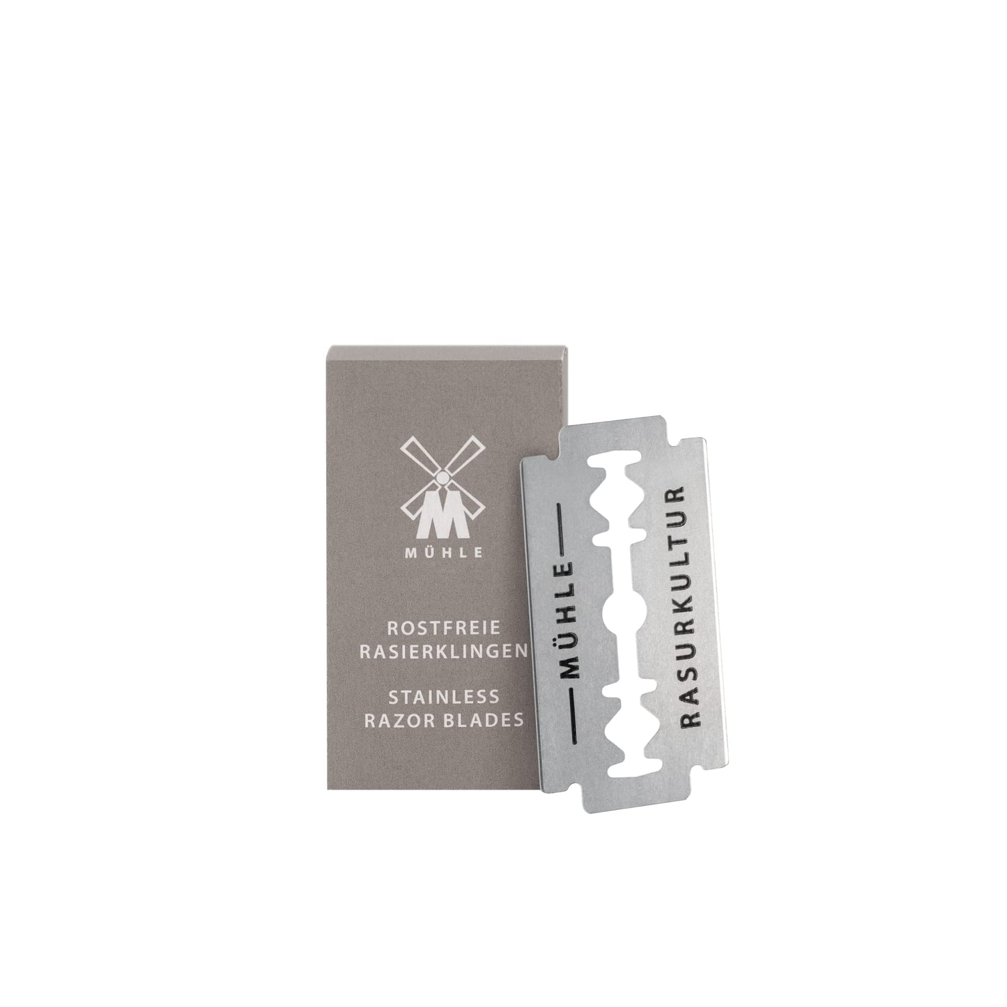 MÜHLE Stainless Steel Safety Razor Blades - 200 Pack Beauty and Personal Care MÜHLE