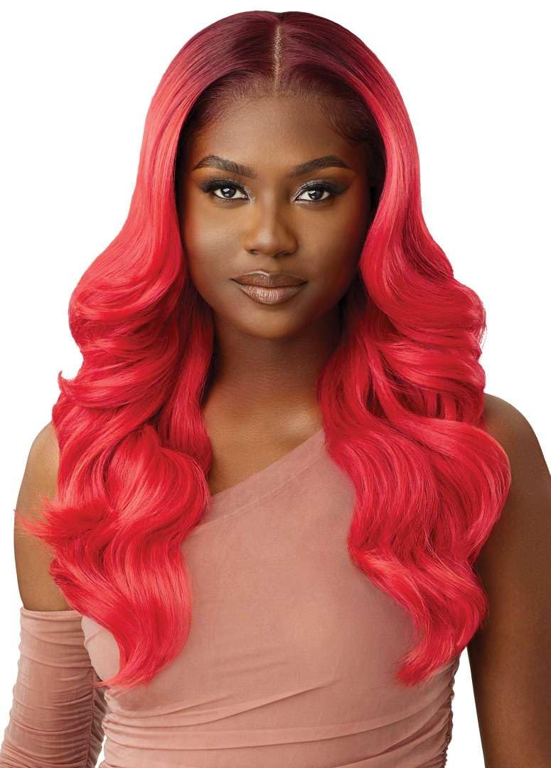 Outre Lace Front Wig - Perfect Hair Line 13X6 - Atlas (OFF BLACK 1B)