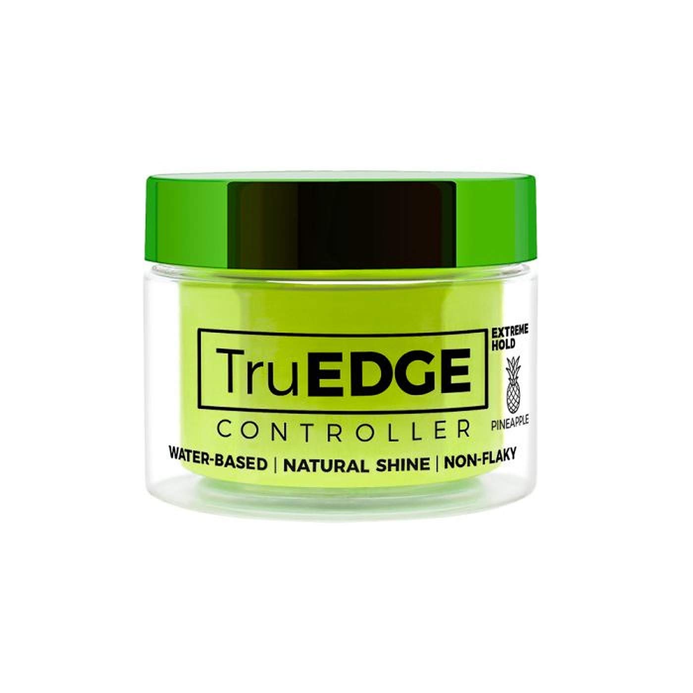 Tyche TruEDGE Controller Extreme Hold Water-Based Pomade - Ntaural Shine & Non-Flaky Scented Edge Control - Perfect for Hair-Braiding (Pineapple) Beauty & Personal Care Tyche