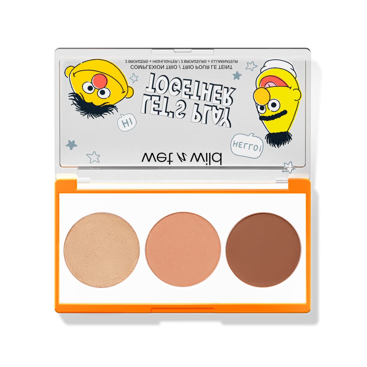 wet n wild x Sesame Street, Let’S Play Together, Complexion Trio Best Buddies Beauty & Personal Care wet n wild