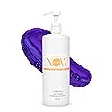 NOW BEAUTY Nourishing No Yellow Violet Shampoo - Purple Shampoo for Blonde Color-Treated Hair - Removes Brassiness - Hydrate - Vegan - Color safe Beauty & Personal Care NOW BEAUTY
