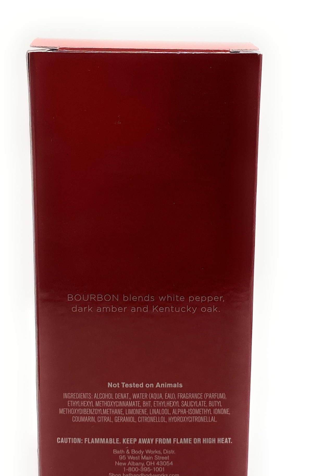 Bath and Body Works Bourbon Men's Fragrance 3.4 Ounces Cologne Spray Beauty & Personal Care Bath & Body Works