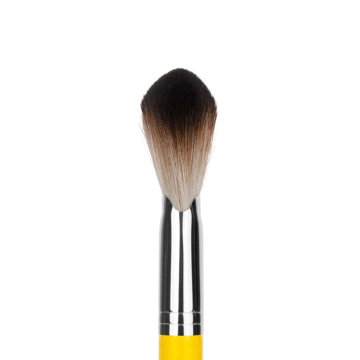 Bdellium Tools Professional Makeup Brush - Studio Series 991.5 Highlighting Fan - With Soft Synthetic Fibers, For Topping the Cheekbones (Yellow, 1pc)