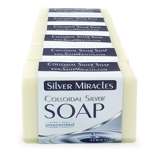 Colloidal Silver Soap - 6 pack Beauty & Personal Care Silver Miracles