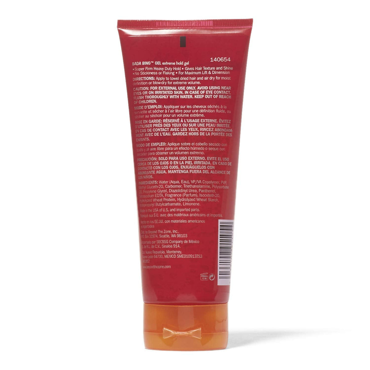 Beyond the Zone Bada Bing Extreme Hold Gel, 7oz Beauty & Personal Care Beyond the Zone
