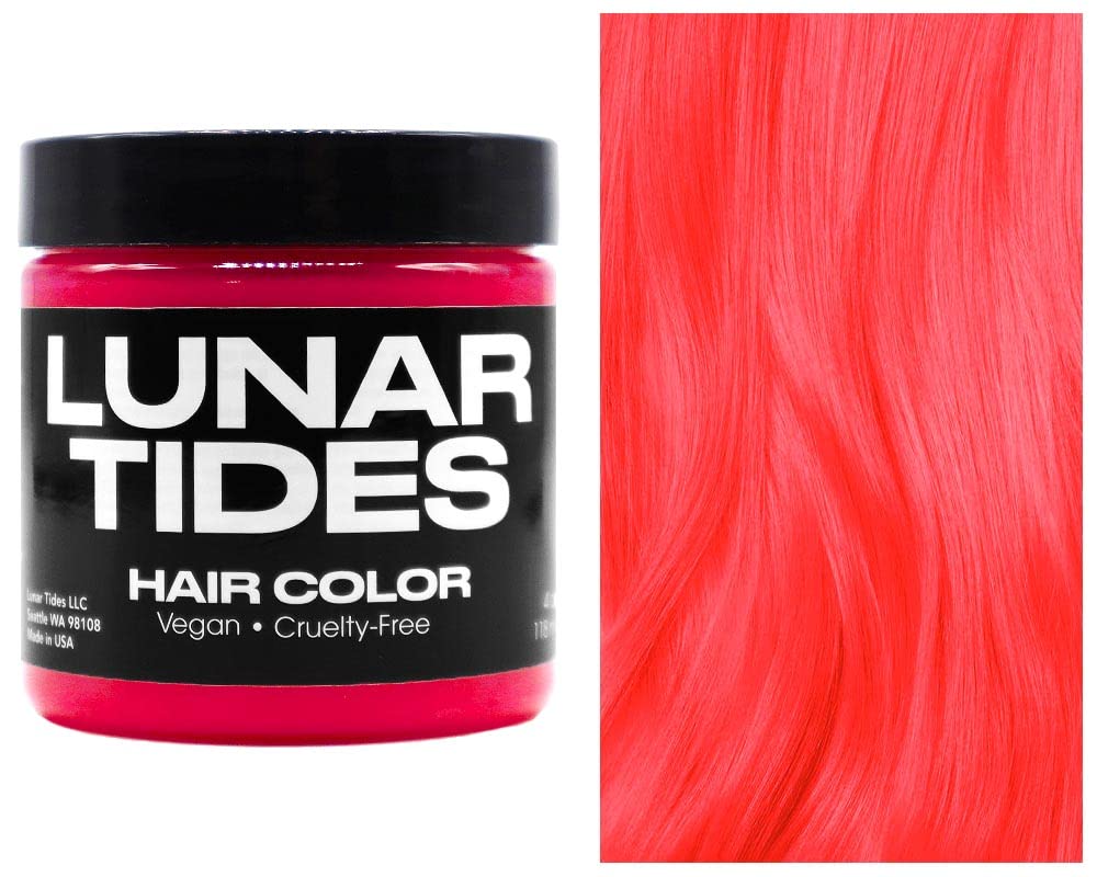 Lunar Tides Semi-Permanent Hair Color (43 colors) (Neon Guava) Beauty & Personal Care Lunar Tides