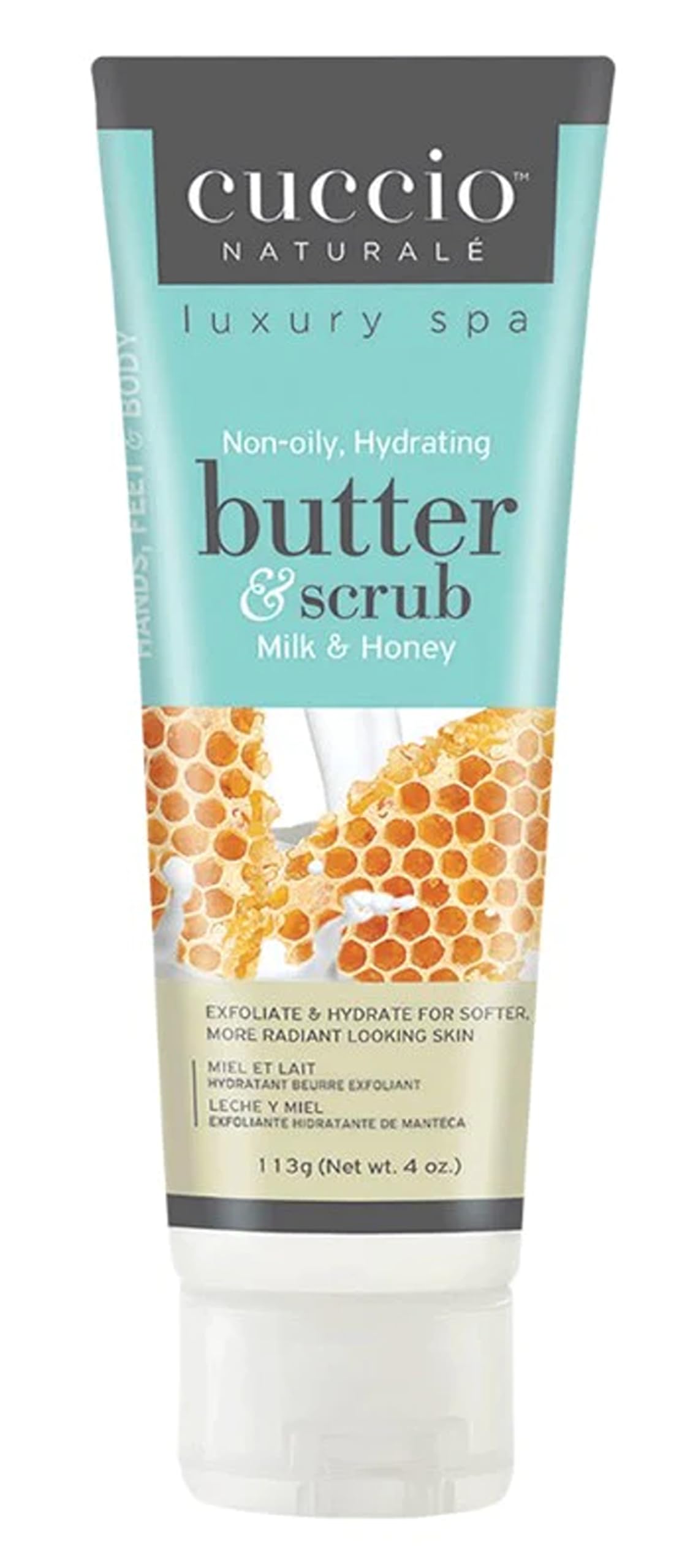 Cuccio Naturale Butter And Scrub Essentials Kit - Provides An Intense Hydrating Treatment For Silky Smooth Skin - Exfoliating Formula High In Vitamins Beauty & Personal Care Cuccio