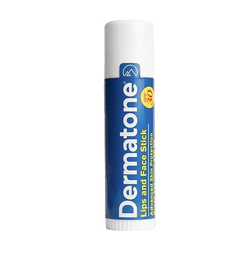 Dermatone Lips and Face Stick Stocking Stuffer | Advanced Skin Protection | SPF30, Moisturizing | Sooth & Replenish | Big Spot Stick 0.5oz Beauty & Personal Care DERMATONE