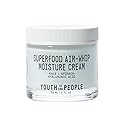 Youth To The People Superfood Air-Whip Moisture Cream Full Size - Kale + Green Tea Hyaluronic Acid Face Moisturizer, Smooths + Hydrates Up to 48HR Beauty & Personal Care Youth To The People