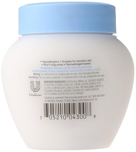 Pond's Cream Dry Skin 3.9 oz (Pack of 3) Beauty & Personal Care Dove
