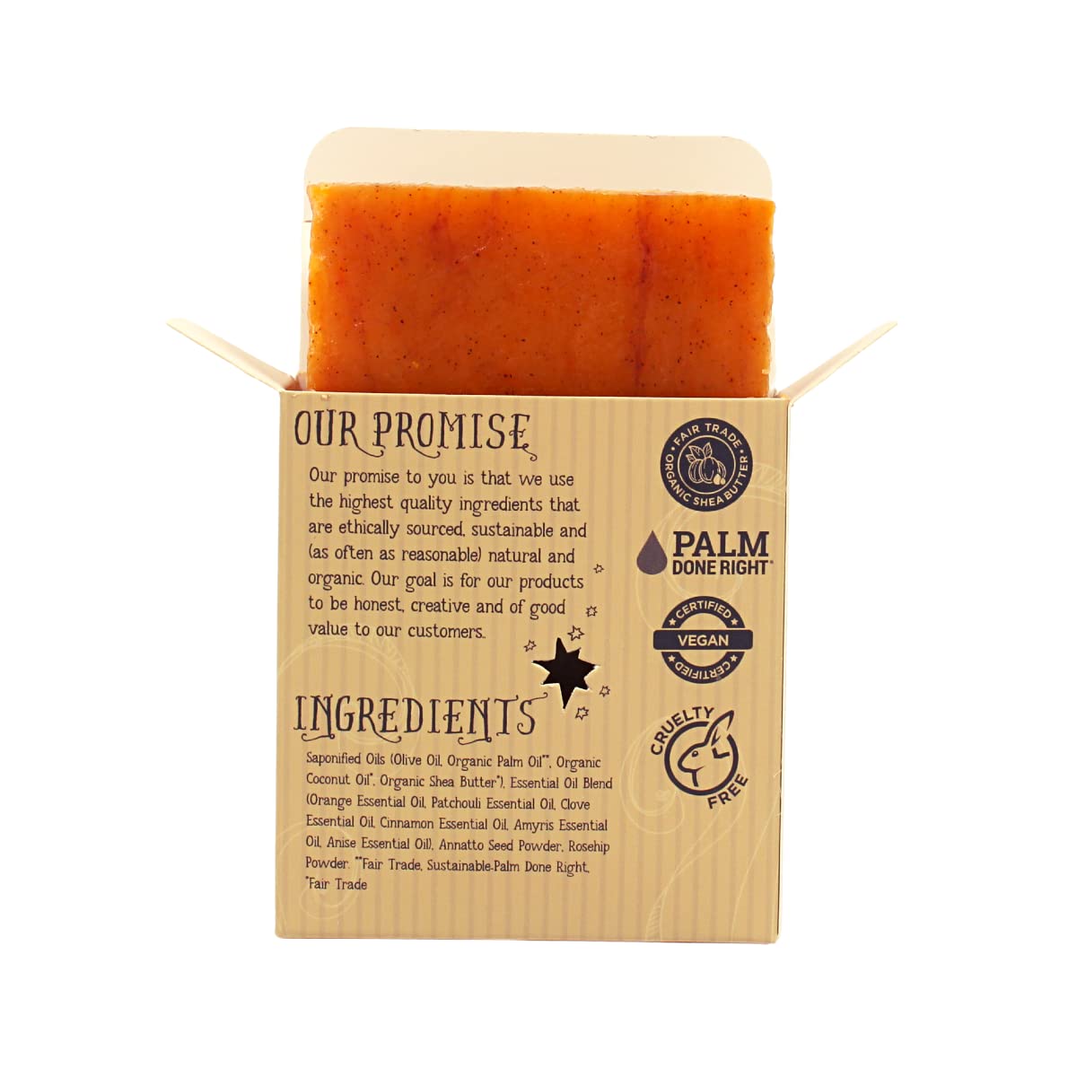 Varina Organic Bay Runner Bar Soap - Gentle Cleansing for Sensitive Skin, Spicy - 3 Pack Beauty & Personal Care Varina