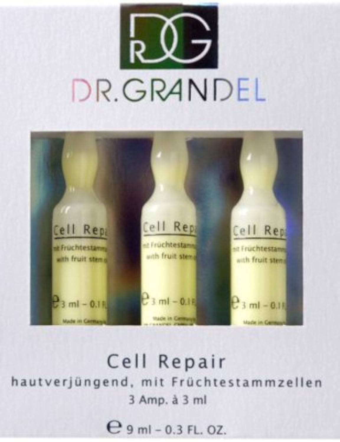 Dr Grandel Active Ampoules CELL REPAIR AMPOULE 24 x 3 ml. Ampoule of fruit stem cells Beauty & Personal Care Dr. Grandel