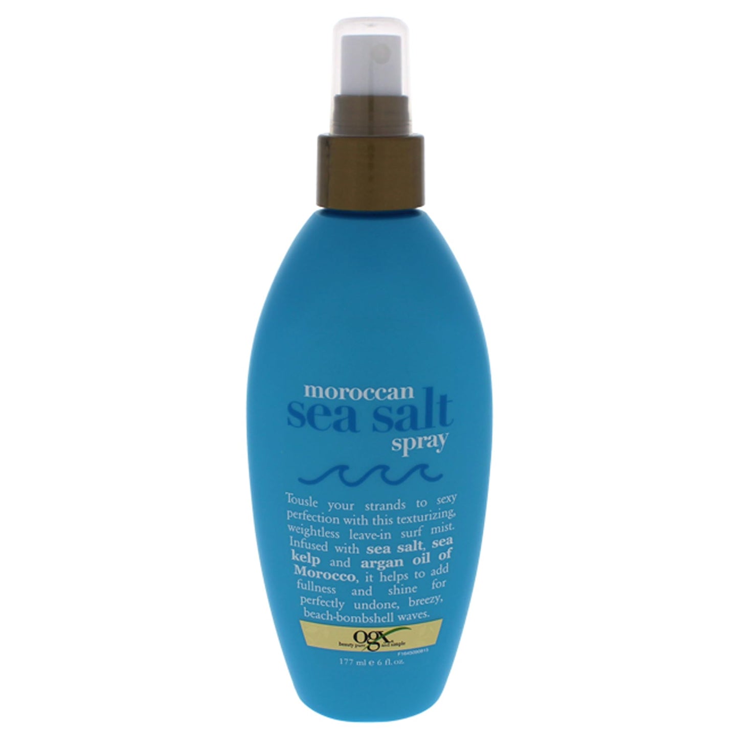 OGX Argan Oil of Morocco Hair-Texturizing Sea Salt Spray, Curl-Defining Leave-In Hair Styling Mist for Tousled Beach Waves and Textured Hold Beauty & Personal Care OGX