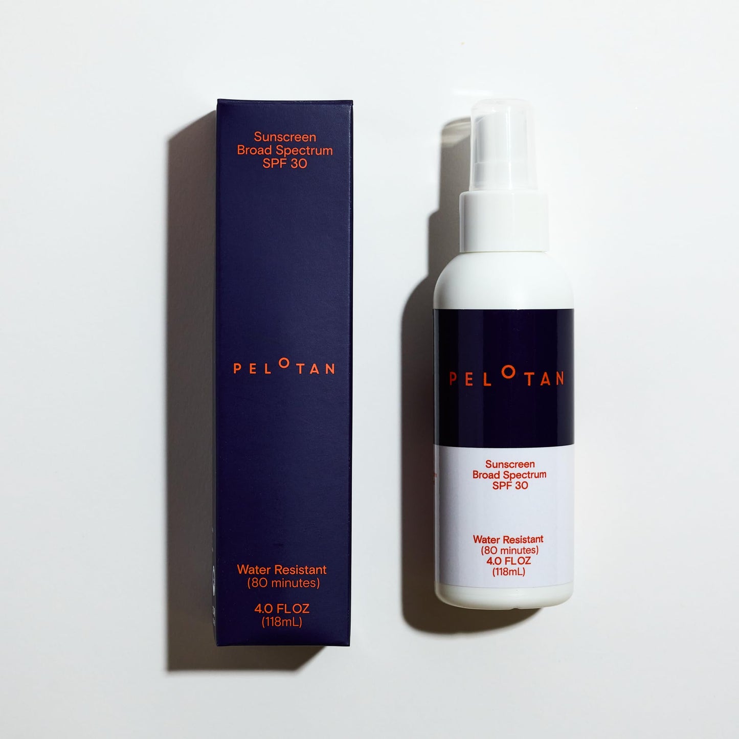 Pelotan Spray Sunscreen SPF 30 (4 Fl Oz) - Lightweight, Sweat-Resistant Sun Protection for Cyclists & Runners - Used by Pro Athletes - Safe Beauty & Personal Care Pelotan