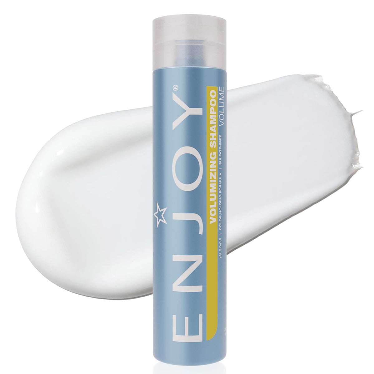 Enjoy Volumizing Shampoo, Weightless Cleanser for Fine and Limp Hair, Adds Remarkable Volume Fullness and Body, pH 5.0-6.0, 10.1 Fl Oz