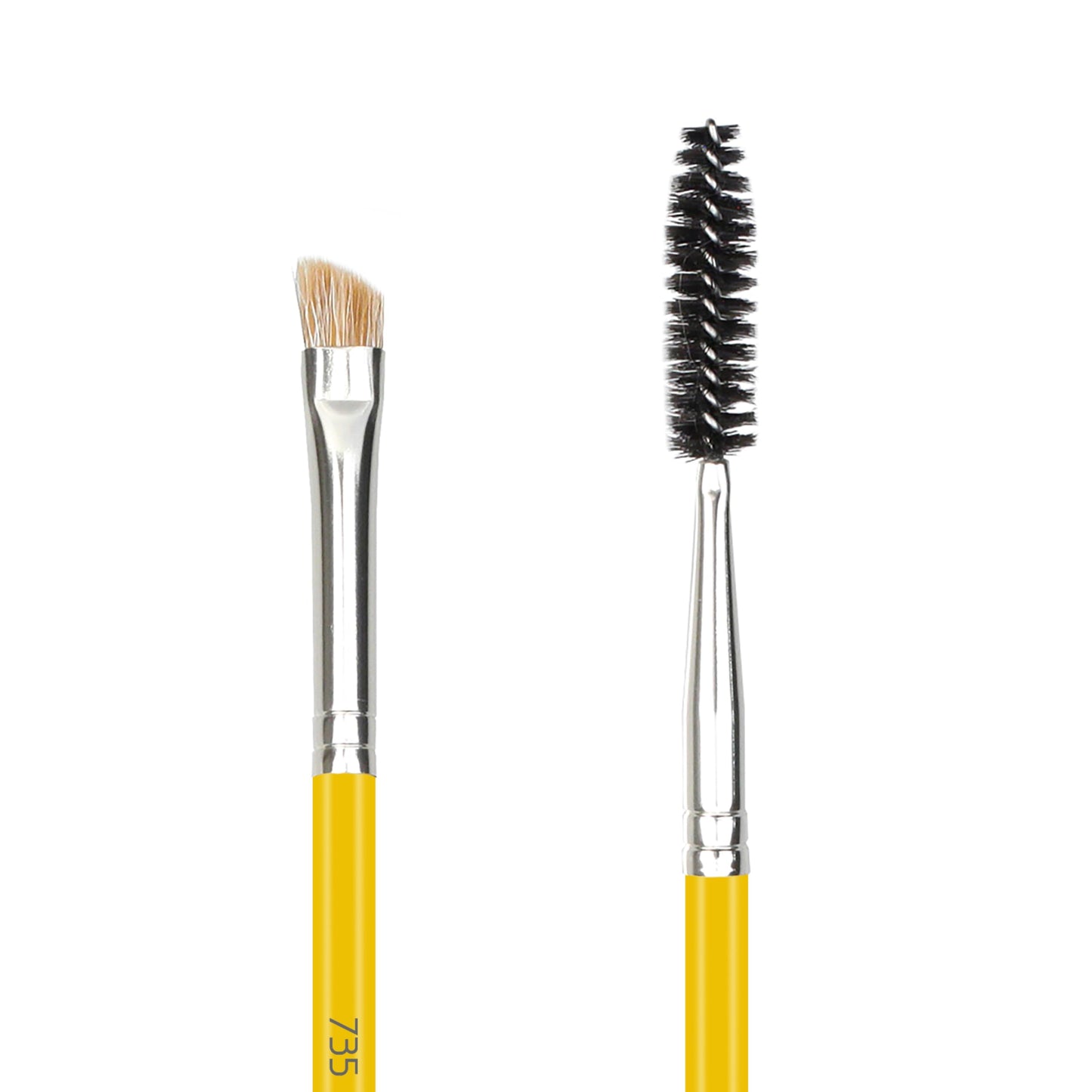 Bdellium Tools Professional Makeup Brush - Studio Series 735 Double-Ended Brow/Lash - With Mix of Soft Synthetic & Natural Fibers, For Eyes’ Daily Beauty & Personal Care BDELLIUM TOOLS