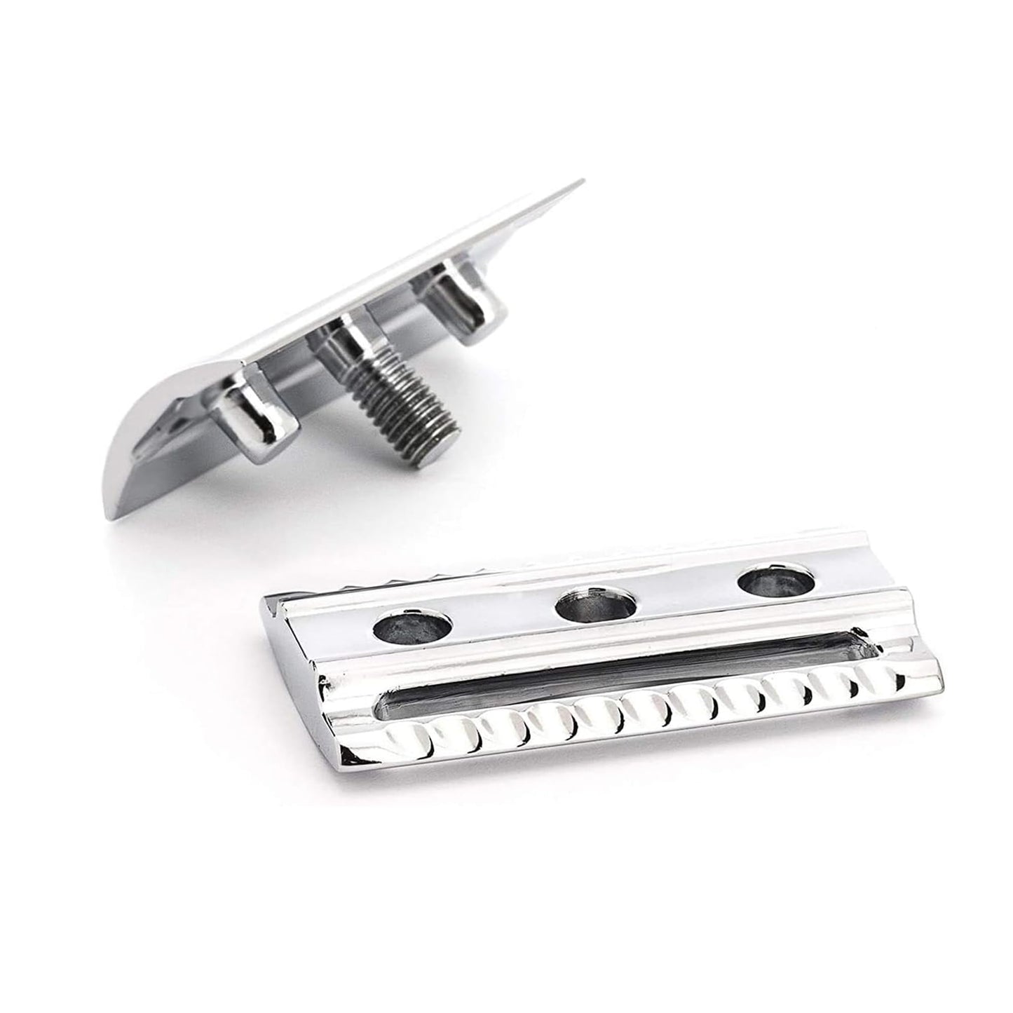 MÜHLE EDITION Chrome 2-Piece Shaving Set - Classic Closed Comb R89 Safety Razor & Razor Stand - Safety Razor Kit for Men, Shaving Razor, Straight Beauty and Personal Care MÜHLE