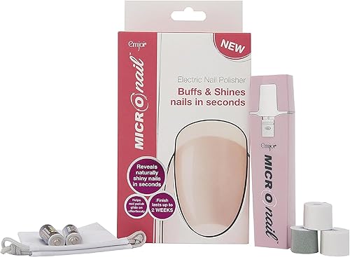 Emjoi Micro Nail Manicure or Mani Pedi--Smooths, Buffs & Shines Instantly Beauty & Personal Care Emjoi