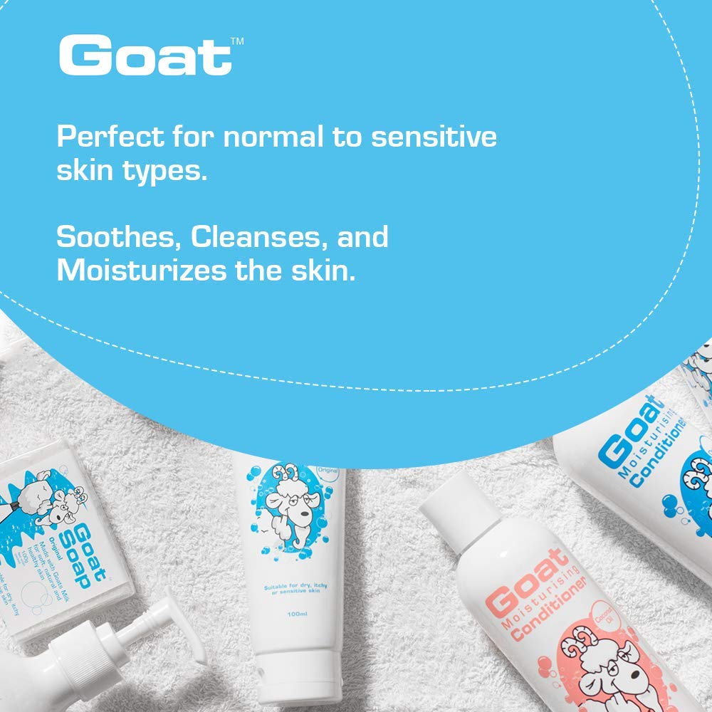 Goat Moisturizing Body Wash w/ Lemon Myrtle, 16.9 oz Beauty & Personal Care GOAT NATURAL