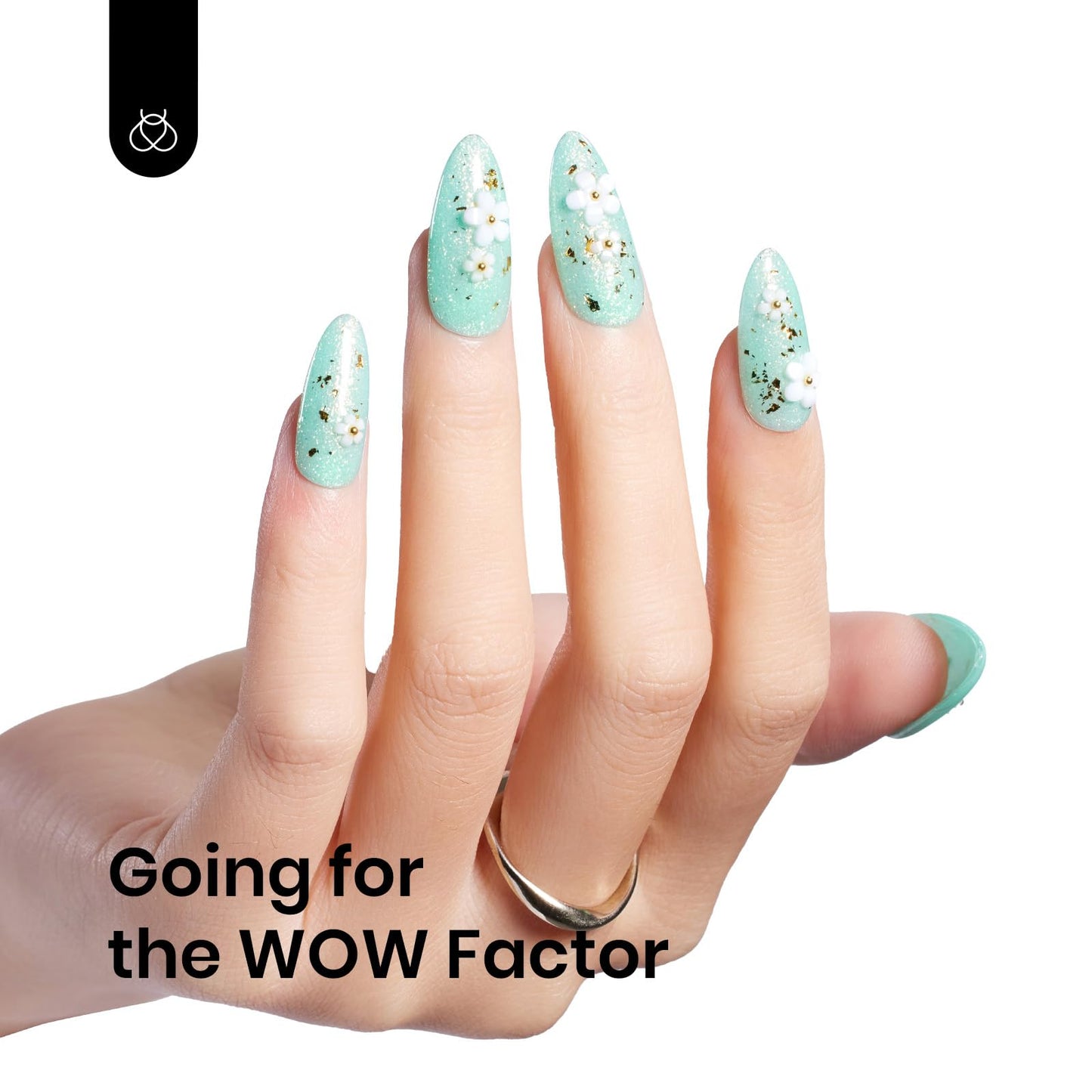 Beetles Mint Green Gel Polish - 15ml Spring Glitter Gel Nail Polish Mermaid Turquoise Shimmer UV Nail Gel Polish Soak Off LED Nail Art Design DIY Home Beauty and Personal Care beetles Gel Polish
