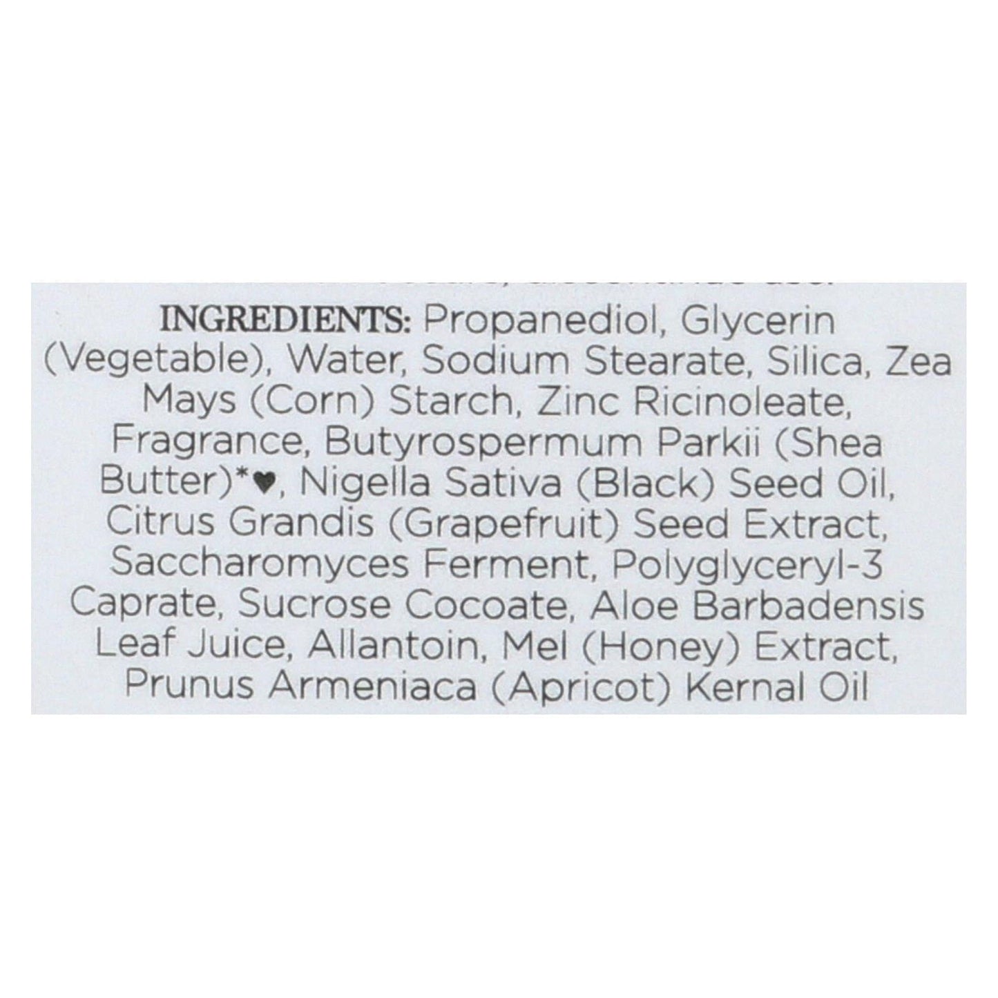 Nubian Heritage Deodorant Honey Blkseed Beauty and Personal Care Nubian Heritage