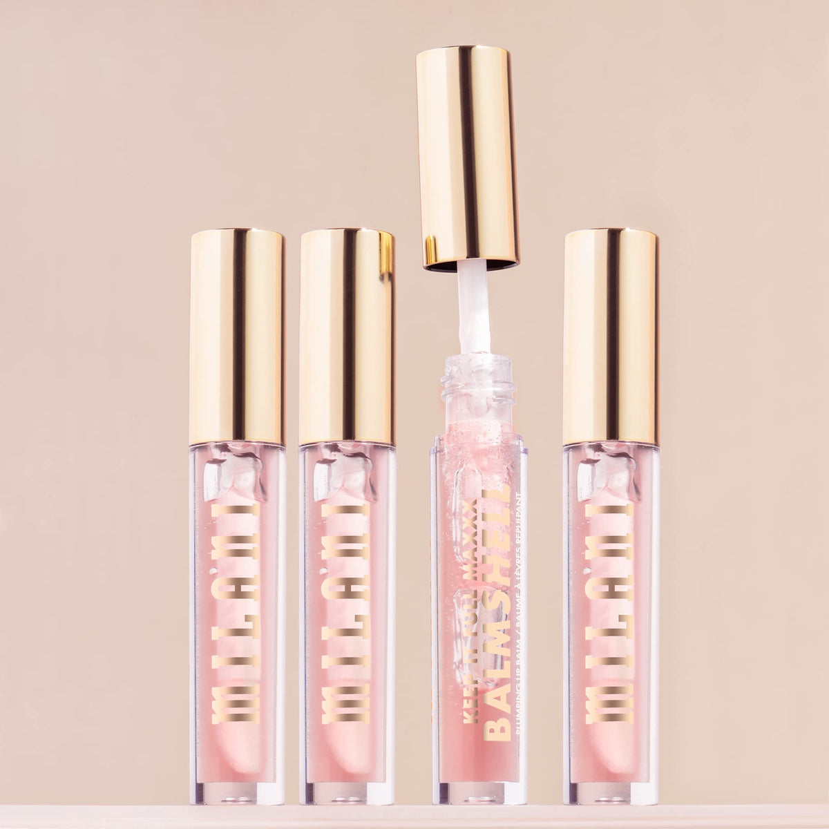 Milani Lip Balm, Keep It Full Maxxx Balmshell Lip Plumper with Jojoba Oil, Avocado Oil & Vitamin E for Hydrated, Full, Pillowy Lips (0.15 Fl. Oz.) Beauty & Personal Care Milani