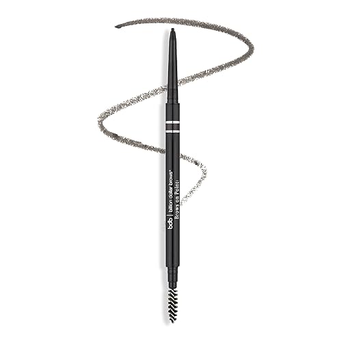 bdb Brows on Point Micro Brow Pencil - Precision Tip & Spoolie, Waterproof, Define Shape & Fill Brows, Black Raven Beauty & Personal Care billion dollar brows