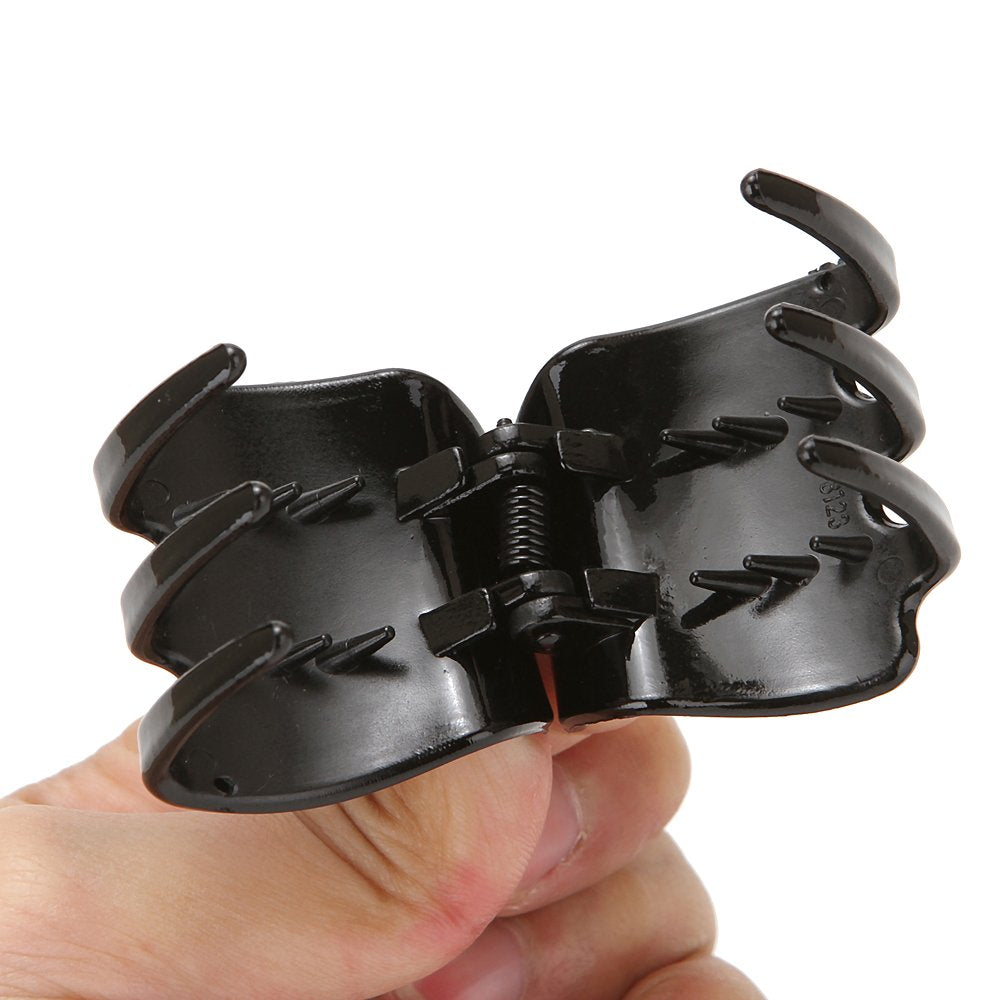 Yishenyishi 10 Pack Black Jaw Clips For Thick Hair, Non-slip Hair Claw Clip for Women and Girls Beauty & Personal Care LONEEDY