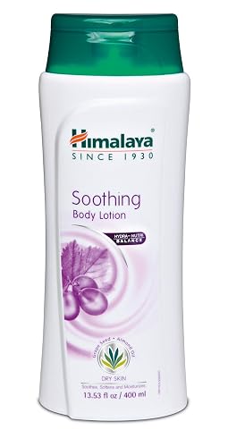 Himalaya Soothing Body Lotion for Dry Skin, with Grape Seed and Almond Oil, Soothes and Moisturizes 13.53 oz (400 ml) Beauty & Personal Care Himalaya