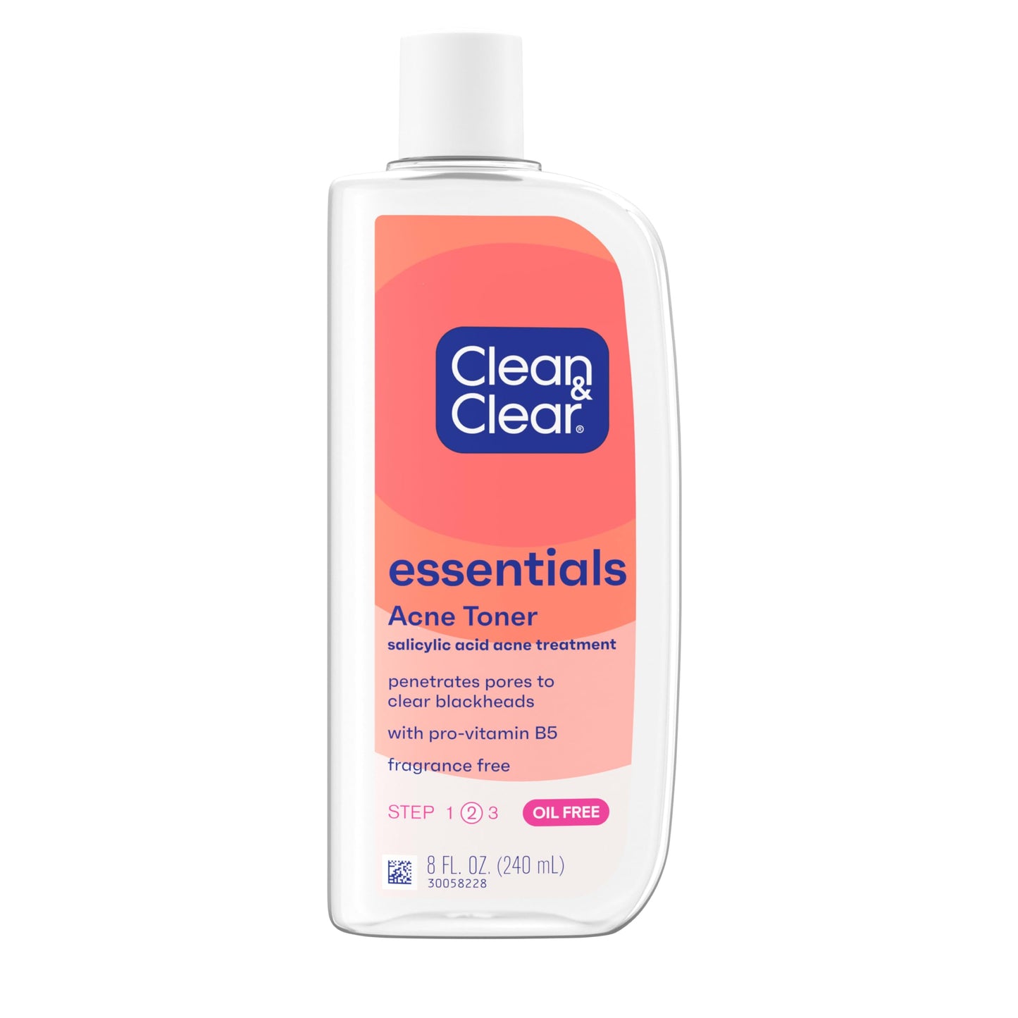 Clean & Clear Essentials Oil-Free Acne Toner, 2% Salicylic Acid Acne Treatment with Pro-Vitamin B5, Deep Pore Facial Toner for Blackheads & Pimples Beauty and Personal Care Clean & Clear