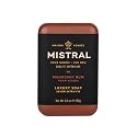 Mistral Mahogany Rum Luxury Bar Soap for Men | Men’s Natural Soap Bar | Paraben, Phthalates Free | Moisturizing & Triple-Milled Natural Soap for Men Beauty & Personal Care Mistral
