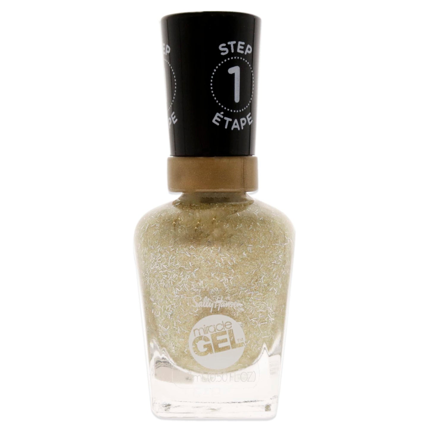 Sally Hansen Miracle Gel - 150 Kris Krin-Gold Nail Polish Women 0.5 oz Beauty & Personal Care Sally Hansen