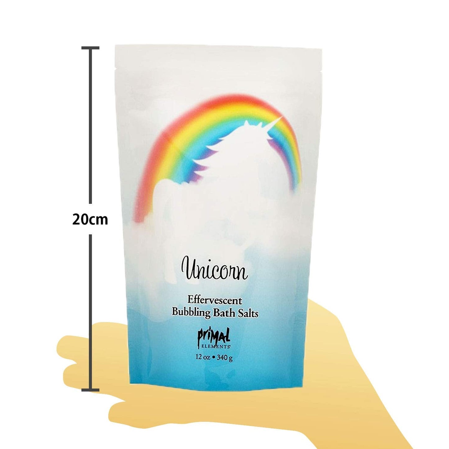 Bubbling Bath Salt - UNICORN Beauty and Personal Care Primal Elements